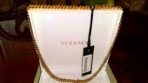 versace necklace fake|versace necklace real.